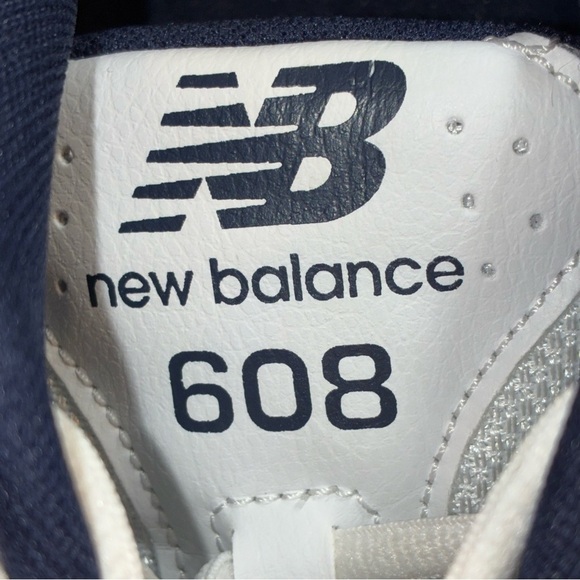Men\'s New Balance 608 Sneakers Size 18 White Navy NEW No box MX608WN5 main image 6